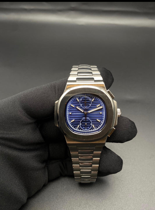 MOD NAUTILUS CHRONO BLEUE