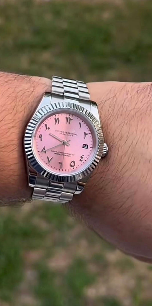 MOD DATE JUST ARABIC DIAL ROSE