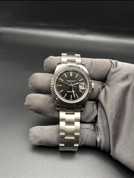 MOD DATE JUST CADRAN NOIR