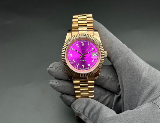 MOD DATE JUST OR VIOLET ARABIC