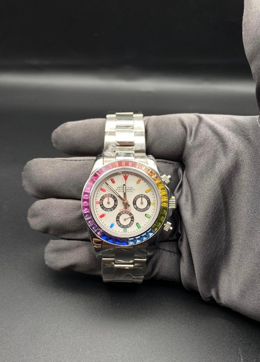 MOD CHRONOGRAPHE RAINBOW SILVER
