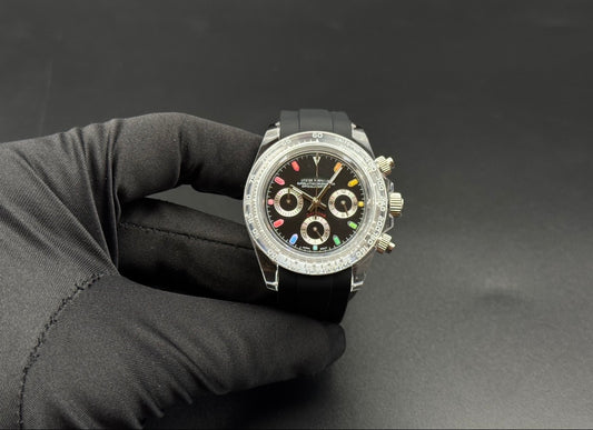 MOD CHRONOGRAPHE DIAMANT TRANSPARENTE - CLEAR